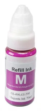 CANON GI-490 M - kompatibilní cartridge, purpurová, 70ml