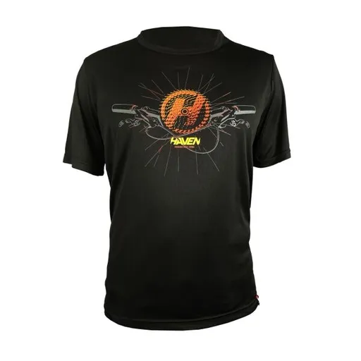 HAVEN NAVAHO II SHORT Pánský volný dres na kolo, černá, velikost XXXL