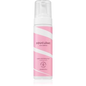 Bouclème Curl Super Volumising Foam stylingová pěna pro fixaci a tvar 200 ml