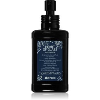 Davines Heart of Glass Sheer Glaze rozjasňující péče pro blond vlasy 150 ml