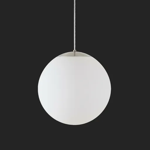 OSMONT ISI72269 ISIS S3 PM-M HP závěsné plastové svítidlo nerez broušená / bílá IP40 3000 K 52W LED nouzové kombinované 3 h