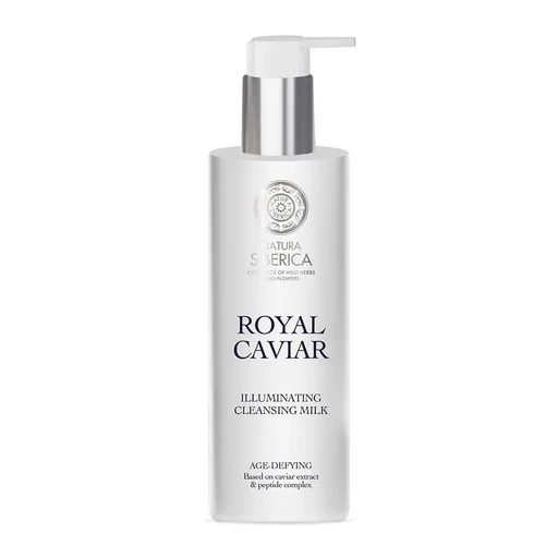 Natura Siberica Rozjasňující čisticí pleťové mléko Royal Caviar (Illuminating Cleansing Milk) 200 ml