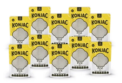 USUI Konjakové těstoviny ve tvaru rýže, výhodný balíček 8+2 zdarma