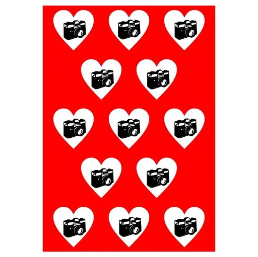 IMPAR Foto deka Srdíčka 360g/m² 140x200 cm