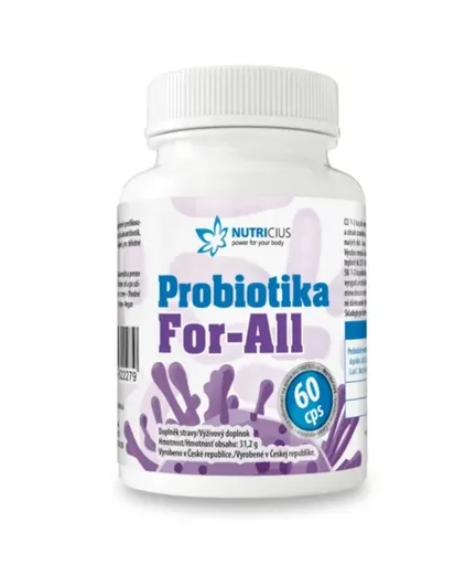 Nutricius Probiotika For - All 60 kapslí
