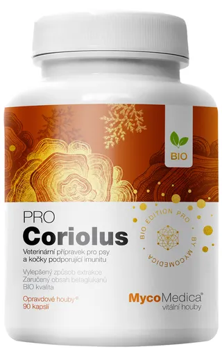 MycoMedica BIO Coriolus PRO 90 kapslí