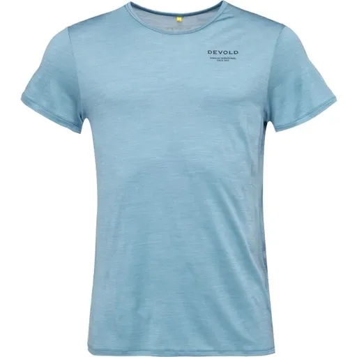 Devold ACTIVE "WORN BY" TEE Pánské triko, světle modrá, velikost