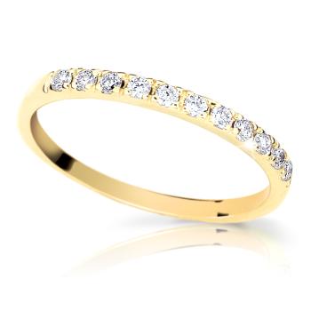 Cutie Jewellery Půvabný zlatý prsten Z6484-1670-10-X-1 61 mm