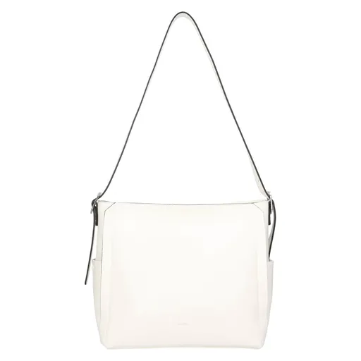 Elegantní dámská kožená kabelka Katana Seren - bílá