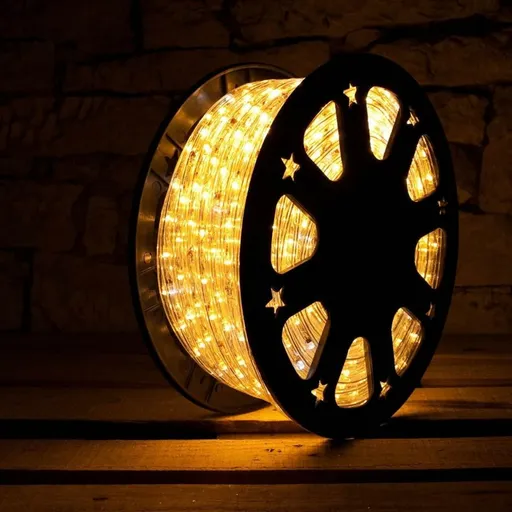 DecoLED LED hadice - 50m, teple bílá, 1500 diod