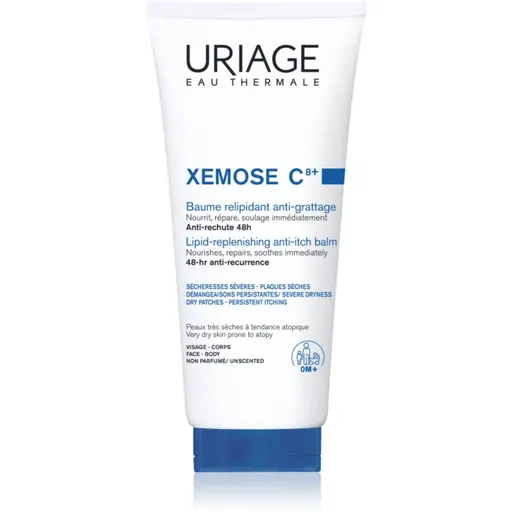 Uriage Xemose C8+ Lipid-Replenishing Anti-Itch Balm zklidňující balzám pro suchou a ekzematickou pokožku 200 ml