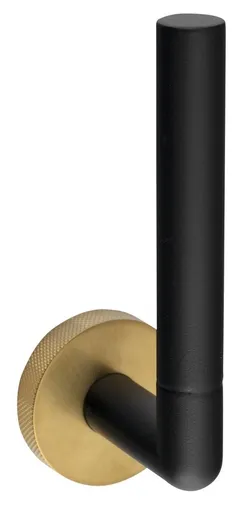 SAPHO LARISSA držák toaletního papíru rezervní, černá/zlato mat WS018BG