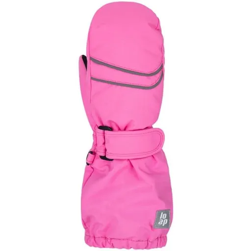 LOAP RUPON Dětské palčáky, růžová, velikost 1-2Y