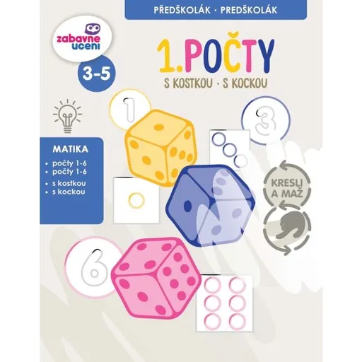 ZÁBAVNÉ UCENÍ 1. POČTY Vzdělávací sešit, mix, velikost