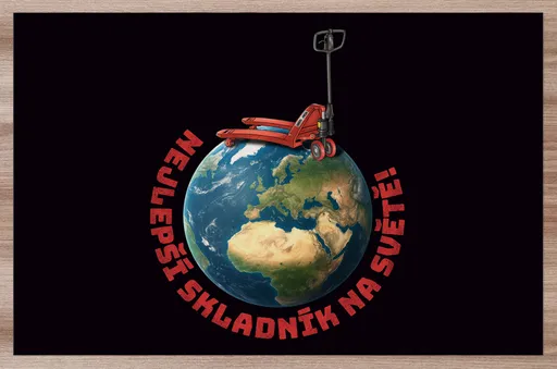 Prostírání Nejlepší skladník – paleťák