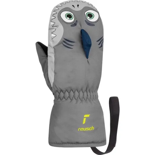 Reusch SWEETY MITTEN Zimní rukavcie pro nejmenší, šedá, velikost 3