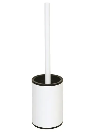 SAPHO X-ROUND WHITE WC štětka na postavení, bílá mat XR306W
