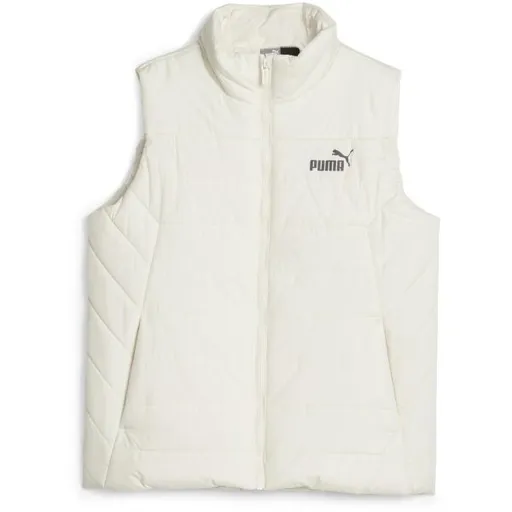 Puma ESSENTIALS PADDED VEST Dámská vesta, béžová, velikost