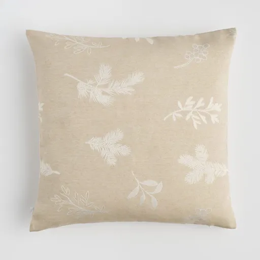 HOME & YOU Povlak na polštář žakárový 45 x 45 cm - béžová