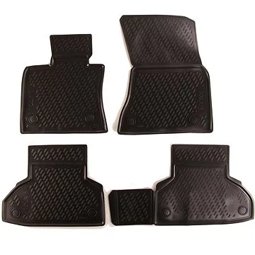 SIXTOL Gumové koberce BMW X6, 2014-