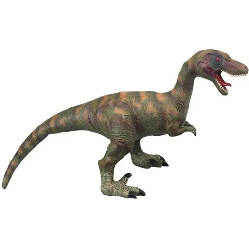 Alltoys Dinosaurus měkký Velociraptor 65 cm zelený