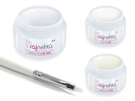 Balíček Ráj nehtů UV gel - malá sada