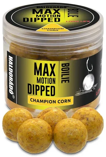Haldorádó Boilies v dipu Dipped Max Motion 20mm 80g - Champion corn,Haldorádó Boilies v dipu Dipped Max Motion 20mm 80g - Champion corn