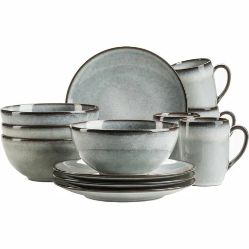 Mäser Sada nádobí na snídani 12 ks SMOKY'S – zelená