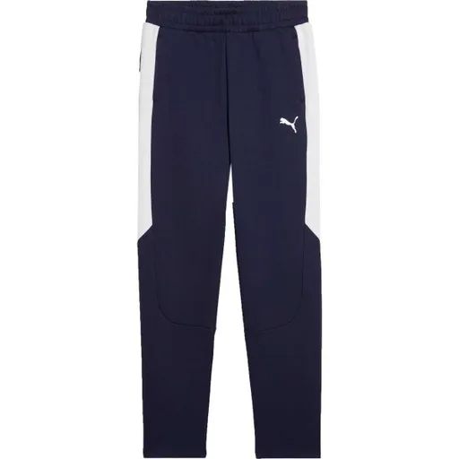Puma TEAMEVOSTRIPE PANTS W Dámské tepláky, tmavě modrá, velikost