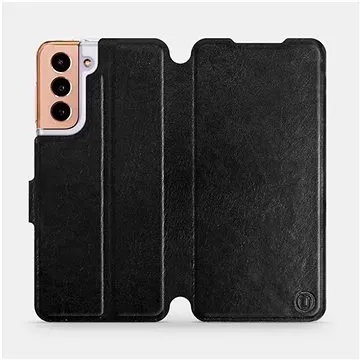 Flipové pouzdro na mobil Samsung Galaxy S21 5G v provedení  Black&Gray s šedým vnitřkem (5903516615919)