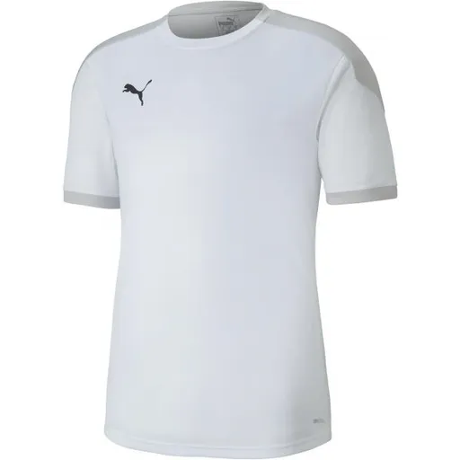 Puma TEAM FINAL 21 TRAINING JERSEY TEE Pánské tréninkové triko, bílá, velikost XXL