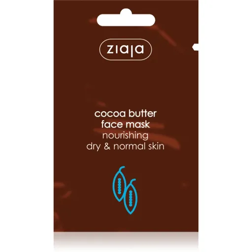 Ziaja Cocoa Butter výživná maska pro normální a suchou pleť 7 ml