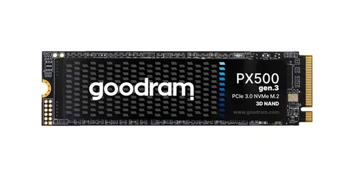 GOODRAM SSD PX500 Gen.3 1TB, PCIe Gen3x4, M.2 2280, (R:3300/W:2700MB/s)