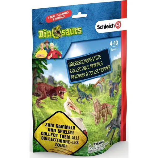 Schleich 87865 Sáček s překvapením mini dinosauři L série 1