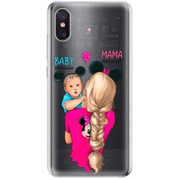 iSaprio Mama Mouse Blonde and Boy pro Xiaomi Mi 8 Pro (mmbloboy-TPU-Mi8pro)