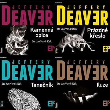 Balíček audioknih případy Lincolna Rhyma 2-5 za výhodnou cenu