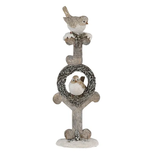 Vánoční dekorace ptáčků - 8*5*24 cm Clayre & Eef
