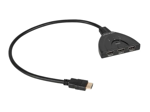 Přepínač 3x HDMI/1x HDMI CABLETECH ZLA0310
