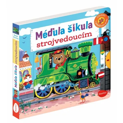 ELLA & MAX MÉĎULA ŠIKULA STROJVEDOUCÍM Obrázky s pohyblivými prvky, mix, velikost