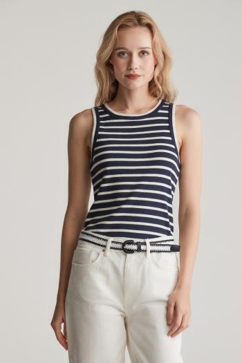 TRIČKO GANT STRIPED TANK TOP EVENING BLUE