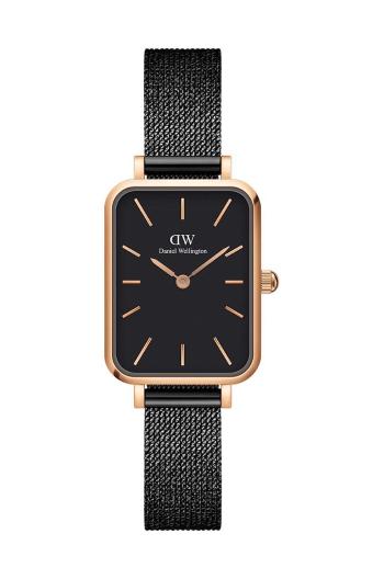 Hodinky Daniel Wellington Quadro Pressed růžová barva