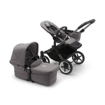 bugaboo kombinovaný kočárek Donkey 5 Mono Complet 2021 Graphite/Grey Melange