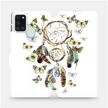 Flipové pouzdro na mobil Samsung Galaxy A21S - M001P Lapač a motýlci (5903516286324)