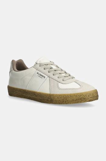 Kožené sneakers boty AllSaints Jaimee Low Top bílá barva, M052FB