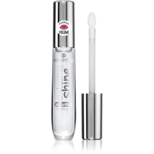 essence Extreme Shine lesk na rty pro větší objem odstín 01 Crystal Clear 5 ml