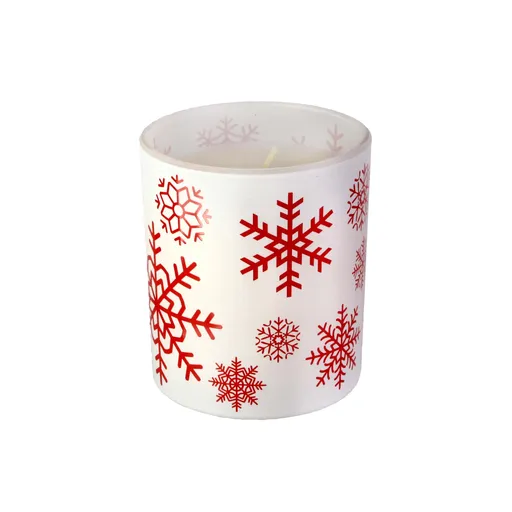 Vánoční vonná svíčka ve skle PROVENCE 30 hodin sváteční koření