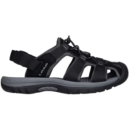 LOAP ORLAND Pánské sandály, černá, velikost