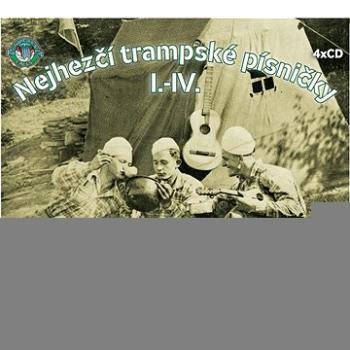 Various: Nejhezčí trampské písničky I.- IV. (4x CD) - CD (310916-2)