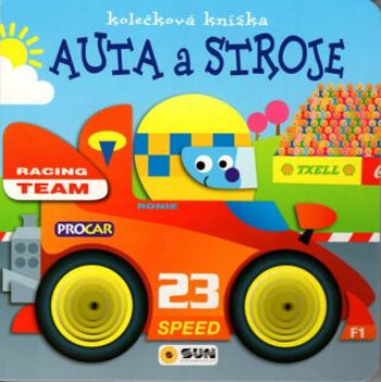 Auta a stroje - kolečková knížka