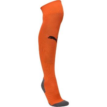 Puma TEAM LIGA SOCKS CORE Fotbalové štulpny, oranžová, velikost